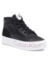 Calvin Klein Jeans Sportcipő Vulc Flatf Mid Wrap Around Logo YW0YW00865 Fekete - Pepit.hu