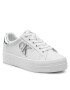 Calvin Klein Jeans Sportcipő Vulc Flatform Laceup Low YW0YW00763 Fehér - Pepit.hu