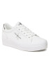 Calvin Klein Jeans Sportcipő Vulc Flatform Laceup Lth Refl Wn YW0YW01222 Fehér - Pepit.hu