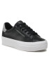 Calvin Klein Jeans Sportcipő Vulc Flatform Laceup Ny Refl Wn YW0YW01220 Fekete - Pepit.hu