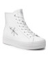 Calvin Klein Jeans Sportcipő Vulcanized Flatform High Sneaker YW0YW00602 Fehér - Pepit.hu