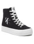 Calvin Klein Jeans Sportcipő Vulcanized Flatform Mid Cut YW0YW00646 Fekete - Pepit.hu