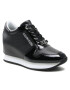 Calvin Klein Jeans Sportcipő Wedge Sneaker Laceup Pa-Pl YW0YW00169 Fekete - Pepit.hu