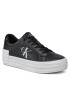 Calvin Klein Jeans Sportcipők Bold Vulc Flatf Low Lace Lth Ml YW0YW01294 Fekete - Pepit.hu