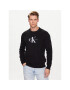 Calvin Klein Jeans Sweater J30J323295 Fekete Regular Fit - Pepit.hu