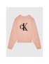 Calvin Klein Jeans Sweater Monogram Logo IG0IG01149 Rózsaszín Regular Fit - Pepit.hu