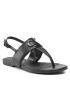 Calvin Klein Jeans Szandál Flat Sandal Hw Lth 2 YW0YW00544 Fekete - Pepit.hu