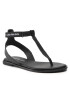 Calvin Klein Jeans Szandál Flat Sandal Toe YW0YW00545 Fekete - Pepit.hu