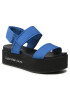 Calvin Klein Jeans Szandál Flatform Sandal Softny YW0YW00965 Kék - Pepit.hu