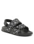 Calvin Klein Jeans Szandál Logo All Over Velcro Sandal V1B2-80626-1172 S Fekete - Pepit.hu