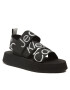 Calvin Klein Jeans Szandál Prefersato Sandal Webb YW0YW01071 Fekete - Pepit.hu