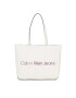 Calvin Klein Jeans Táska Sculpted Shopper29 Mono K60K610276 Ekru - Pepit.hu