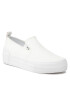 Calvin Klein Jeans Teniszcipő Vulcanized Flatform Bold Slipon YW0YW00703 Fehér - Pepit.hu