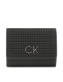 Calvin Klein Kis női pénztárca Re-Lock Trifold Xxs Perf K60K610662 Fekete - Pepit.hu