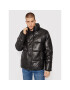 Calvin Klein Műbőr dzseki Faux Leather Puffa K10K107492 Fekete Regular Fit - Pepit.hu