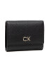 Calvin Klein Nagy női pénztárca Re-Lock Trifold Md Pbl K60K609492 Fekete - Pepit.hu