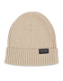 Calvin Klein Sapka Classic Cotton Rib Beanie K50K510982 Bézs - Pepit.hu