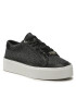 Calvin Klein Sportcipő Flatform Cupsole Lace Up- Mono HW0HW01420 Fekete - Pepit.hu