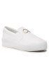 Calvin Klein Sportcipő Flatform Cupsole Slip On W/Hw HW0HW01421 Fehér - Pepit.hu