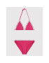 Calvin Klein Swimwear Női fürdőruha Logo Tape KY0KY00008 Rózsaszín - Pepit.hu