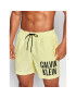 Calvin Klein Swimwear Úszónadrág Intense Power KM0KM00701 Sárga Regular Fit - Pepit.hu