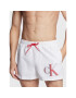 Calvin Klein Swimwear Úszónadrág KM0KM00801 Fehér Regular Fit - Pepit.hu