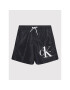 Calvin Klein Swimwear Úszónadrág Medium Drawstring KV0KV00002 Fekete Regular Fit - Pepit.hu