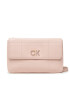 Calvin Klein Táska Re-Lock Dbl Xbody W/Flap Quilt K60K609686 Rózsaszín - Pepit.hu