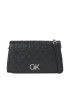 Calvin Klein Táska Re-Lock Shoulder Bag Md - Emb K60K611061 Fekete - Pepit.hu