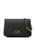 Calvin Klein Táska Re-Lock Shoulder Bag W/Flap K60K610455 Fekete - Pepit.hu