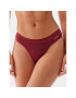 Calvin Klein Underwear Tanga 000QF6307E Bordó - Pepit.hu