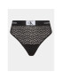 Calvin Klein Underwear Tanga 000QF7235E Fekete - Pepit.hu