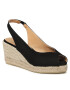 Castañer Espadrilles Barbara/6/001 023056-100 Fekete - Pepit.hu