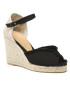 Castañer Espadrilles Betina/8/001 022989-100 Fekete - Pepit.hu