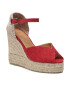 Castañer Espadrilles Bianca/8ED/002 022235-604 Piros - Pepit.hu