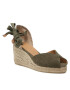 Castañer Espadrilles Bilina/6/002 023003-414 Zöld - Pepit.hu