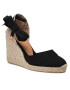 Castañer Espadrilles Carina/8/001 020962-100 Fekete - Pepit.hu