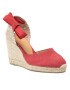 Castañer Espadrilles Carina/8/002 021642-604 Piros - Pepit.hu