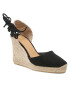 Castañer Espadrilles Carina/8/007 021740-100 Fekete - Pepit.hu