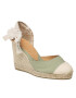 Castañer Espadrilles Carina/8/146 023129-414 Zöld - Pepit.hu