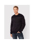 Casual Friday Sweater Karl Striped 20504400 Sötétkék Regular Fit - Pepit.hu