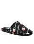 Champion Papucs Slide Sleepover Script S11378-CH-KK001 Fekete - Pepit.hu