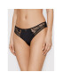 Chantelle Tanga True Lace C11M90 Fekete - Pepit.hu