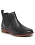 Clarks Bokacsizma Taylor Shine 261119654 Fekete - Pepit.hu