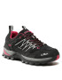 CMP Bakancs Rigel Low Wmn Trekking Shoes Wp 3Q54456 Fekete - Pepit.hu