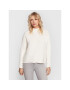 Comma Sweater 2121754 Fehér Relaxed Fit - Pepit.hu