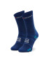 Compressport Unisex Magasszárú Zokni Pro Racing Socks V4.0 Run High XU00046B_533 Sötétkék - Pepit.hu