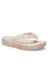 Crocs Flip-flops Classic Platform Snake Print Flip W 208243 Bézs - Pepit.hu