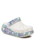 Crocs Papucs Classic Crush Butterfly Clog 208258 Fehér - Pepit.hu