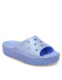 Crocs Papucs Classic Platform Glitter Slide 208233 Kék - Pepit.hu